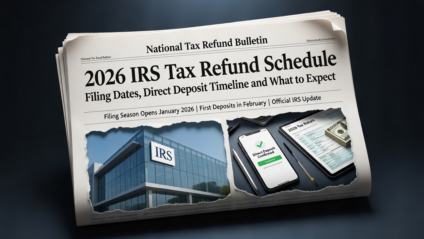 2026 IRS Tax Refund Schedule